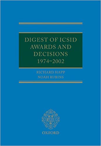 Digest of ICSID Awards and Decisions: 1974-2002 - Orginal Pdf